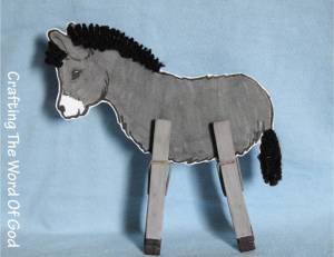 Jesus Rides A Donkey