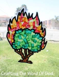 Burning Bush Sun Catcher