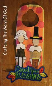 Count Your Blessings Door Hanger