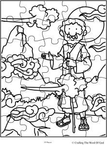 Elijah At Horeb Puzzle