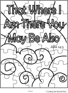 That Where I Am There You May Be Also Puzzle