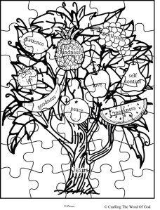 Fruit Of The Spirit (Jesus Is The Vine) Puzzle
