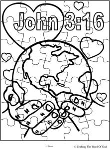 God So Loved The World Puzzle
