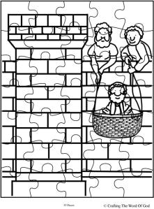 Paul Lowered In A Basket Puzzle