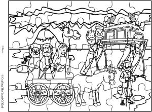 Crossing The Jordan Puzzle