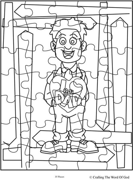 I Love You Dad Puzzle