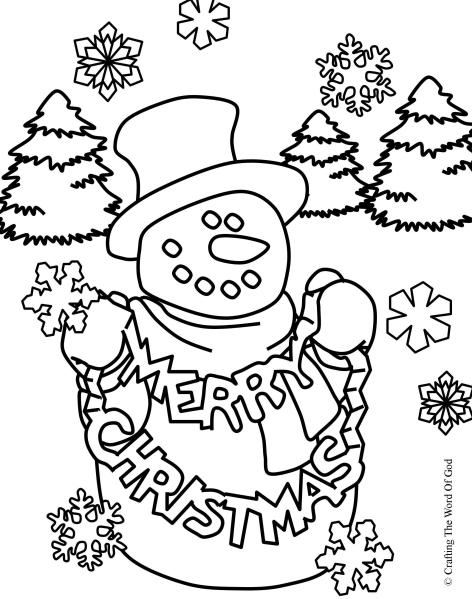 Christmas Coloring Page 2